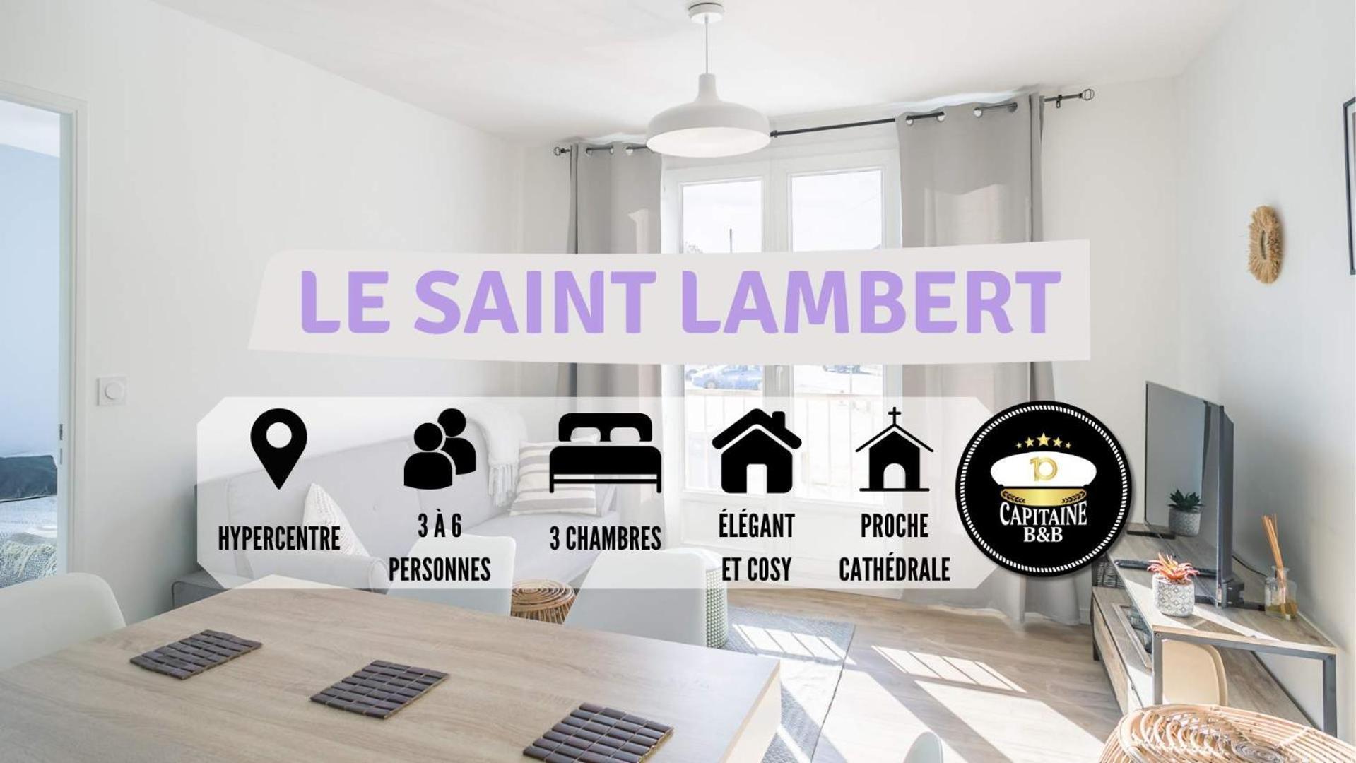 Apartamento Le St Lambert Proche Cathedrale Parking Gratuit Troyes Exterior foto